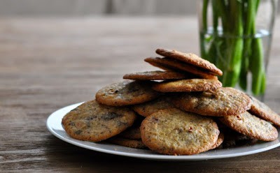 Čokoládovo-orieškové cookies